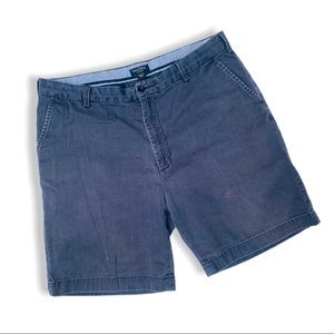 Distressed Nautica Relaxed Fit Blue Shorts 38